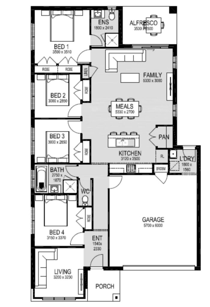 Floor plan-Lively street, Ripley QLD 4306
